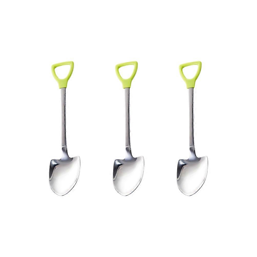 Bar Stirrer Spoon Spade-Shaped Stirring Spoon for Coffee 6Pcs