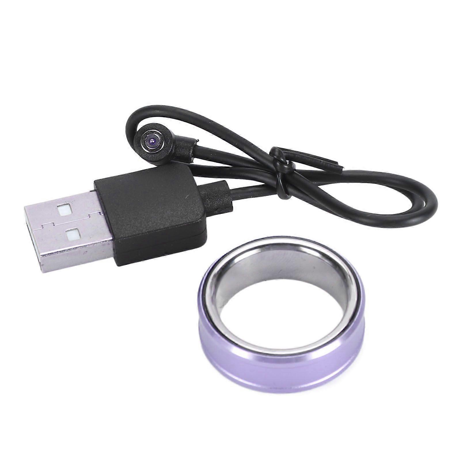 Smart Ring Health Tracker BT 5.1 Sleep Body Temperature Monitoring Step Counter IP68 Smart Ring