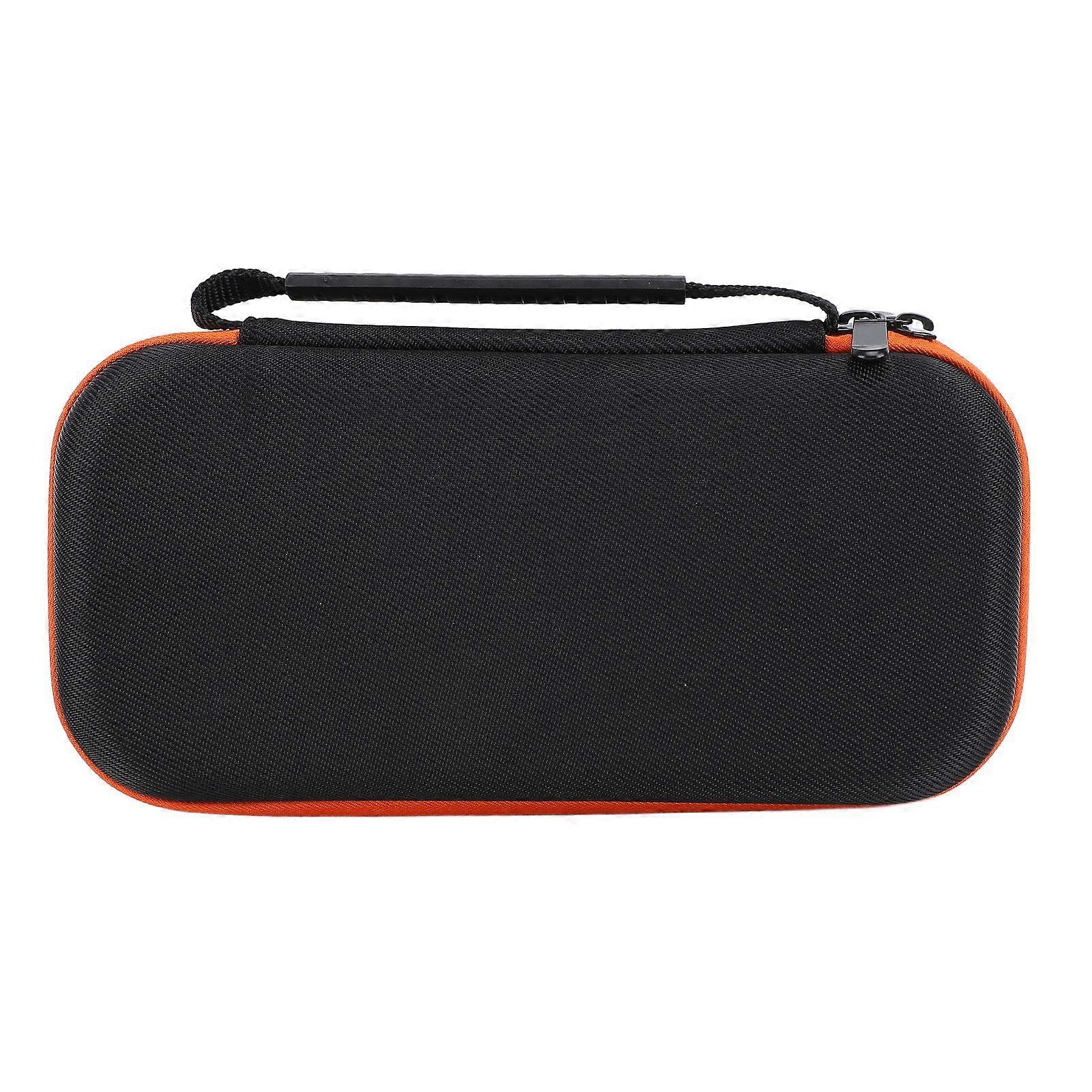 Wireless Microphone Case EVA Shell Zip Closure Portable Mic Storage Box with Handle