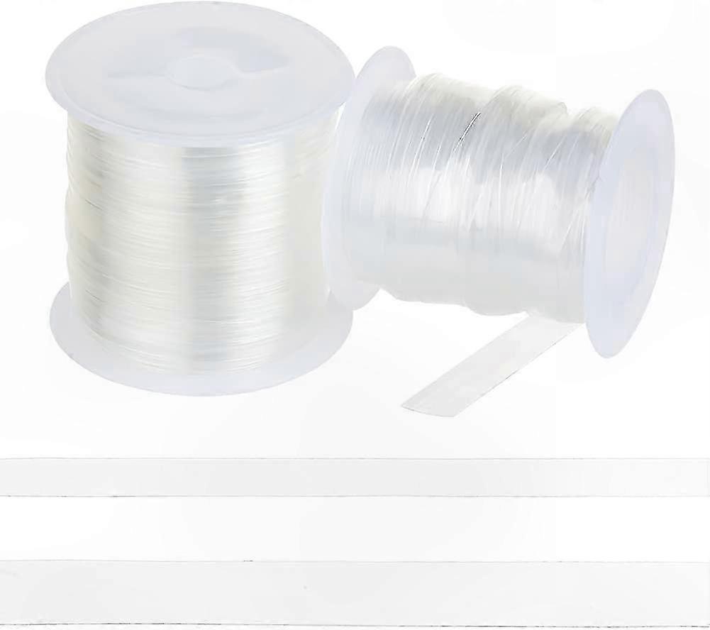 Transparent Elastic Band 6mm/10mm Width 30m Total High Flexibility for DIY Sewing Projects Clothes Bra肩 Strap
