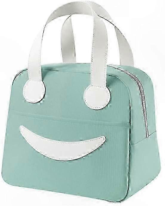 Insulated Lunch Bag with Large Capacity for Outdoor Picnic and Portable Use (Navy)