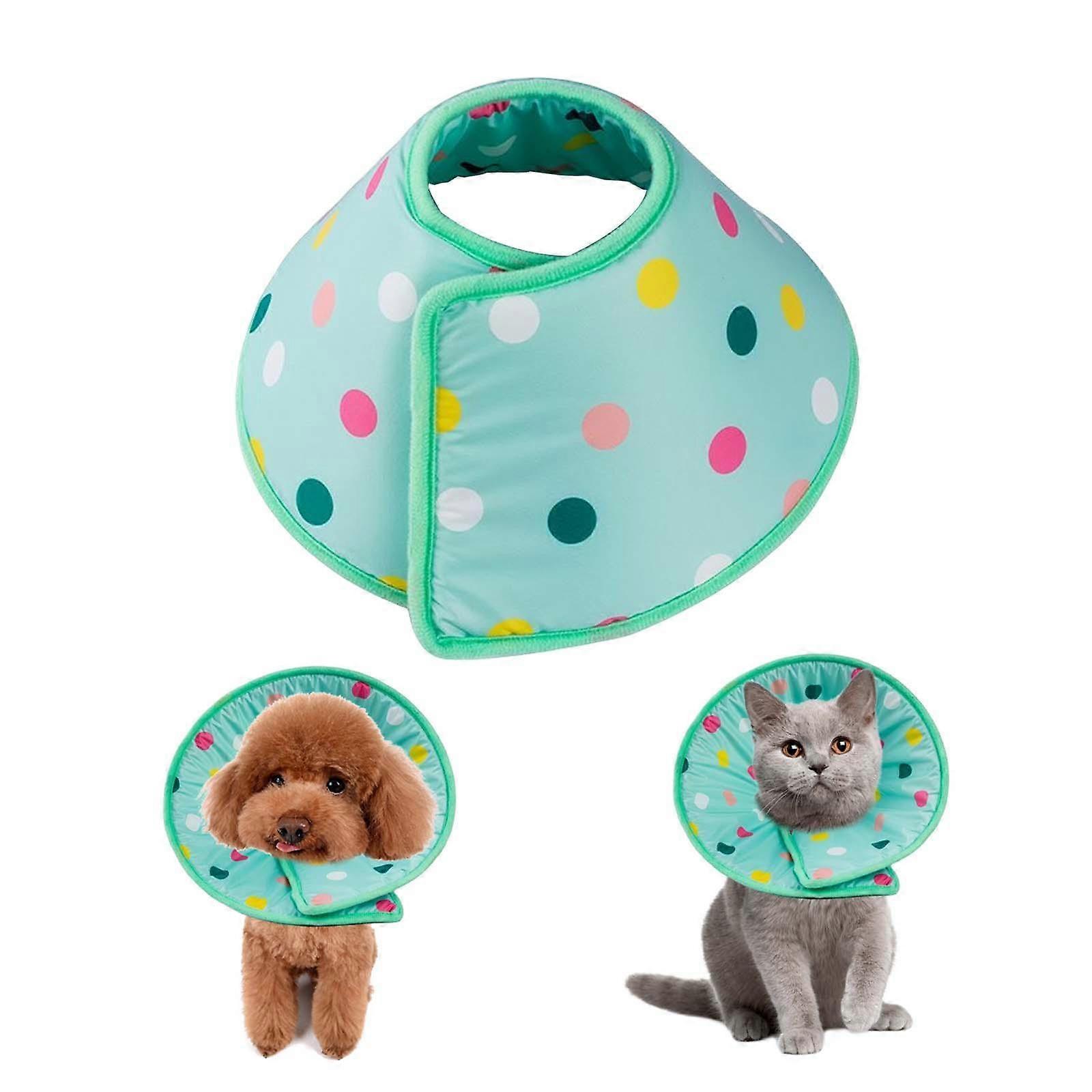 Cat Cone E Collar Dog Cone Comfortable After Surgery Pets Recovery Collar
