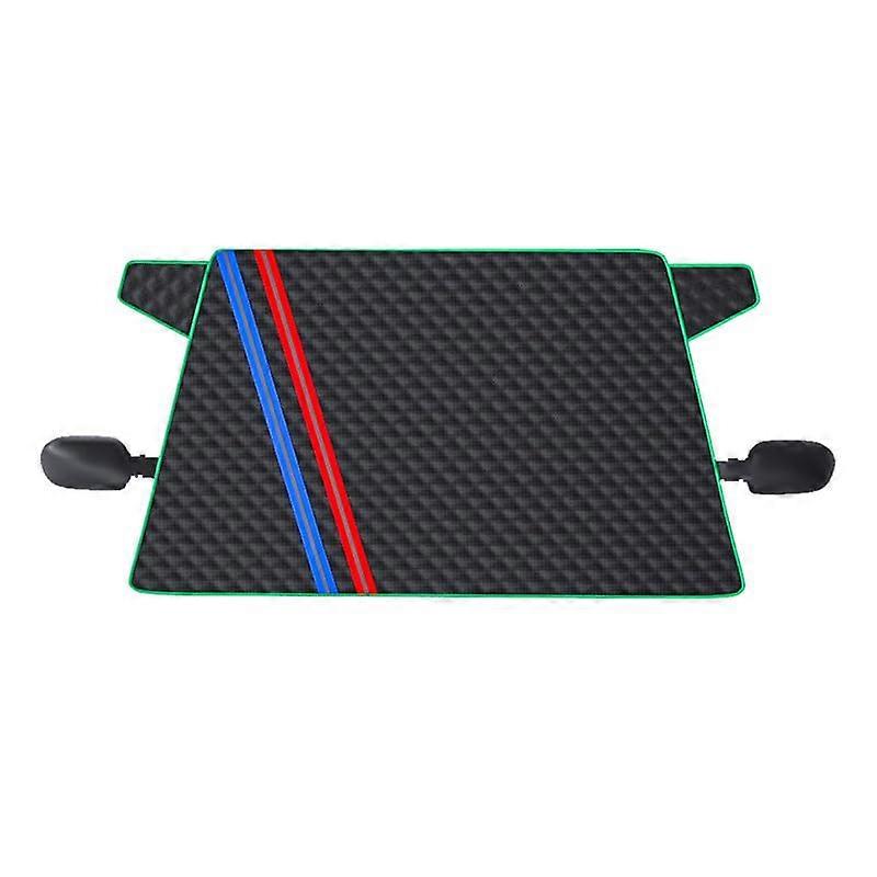 Car Windshield Snow Cover With Wing Mirror Cover, Waterproof Snow Shield, Windproof Strap