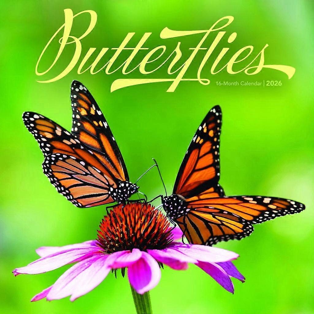 Carousel Calendars Butterflies Calendar 2026