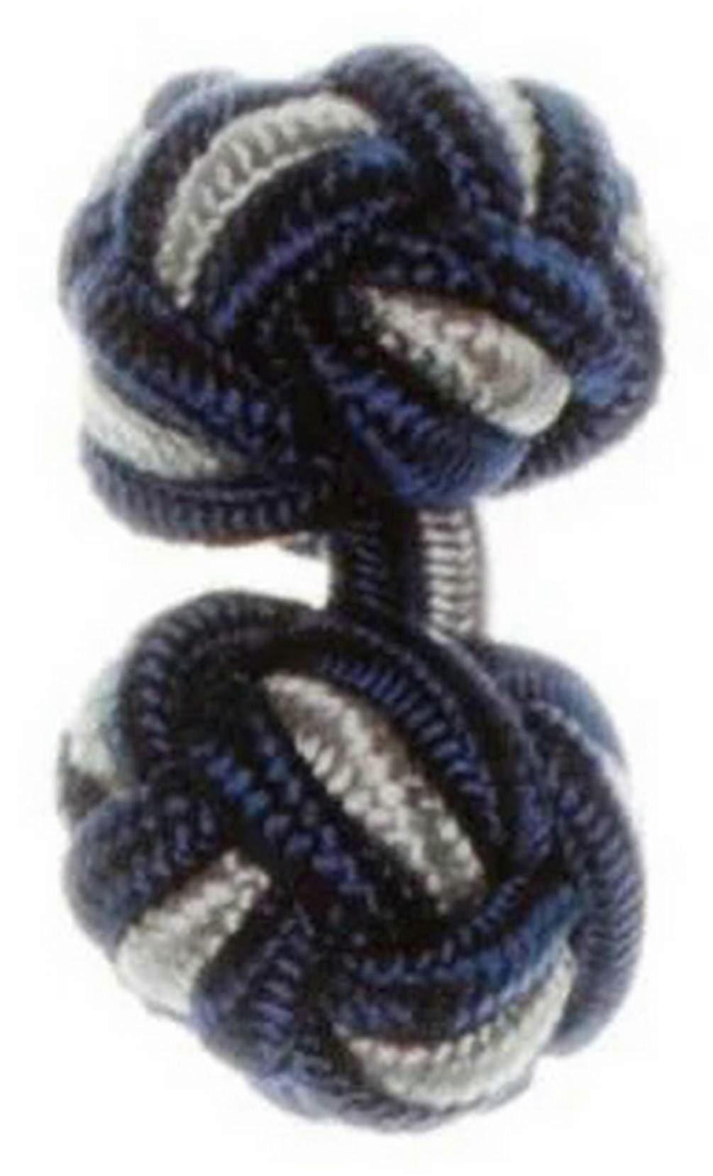 David Van Hagen Cuff Knots - Blue/White