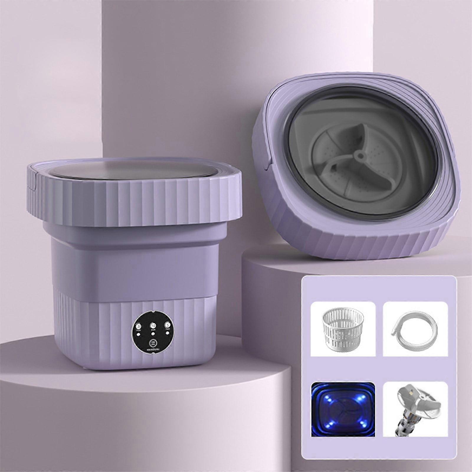 New Folding and Dehydrating Mini Washing Machine with Large Capacity and Portable Washing Machine, Smart Household Appliances