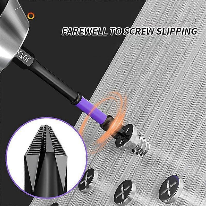 Magnetic Batch Head Crosses Screwdriver Impact Drill Bit Screw 90mm