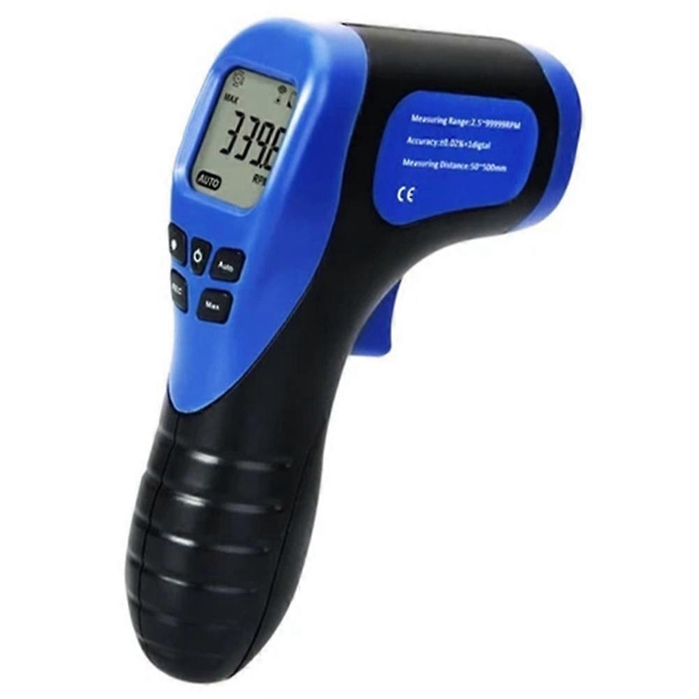 Non Contact Tachometer,RPM Digtal Accuracy Digital Tachometer, Speed RPM Meter Gauge with Backlight, Data Hold Function