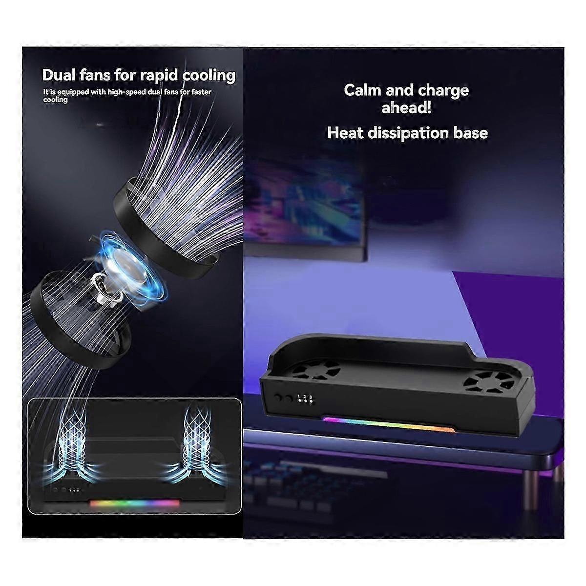 Cooling Fan Base for Switch2 for NS2 Host Wall Bracket Enhanced Cooling System for Improved Performa