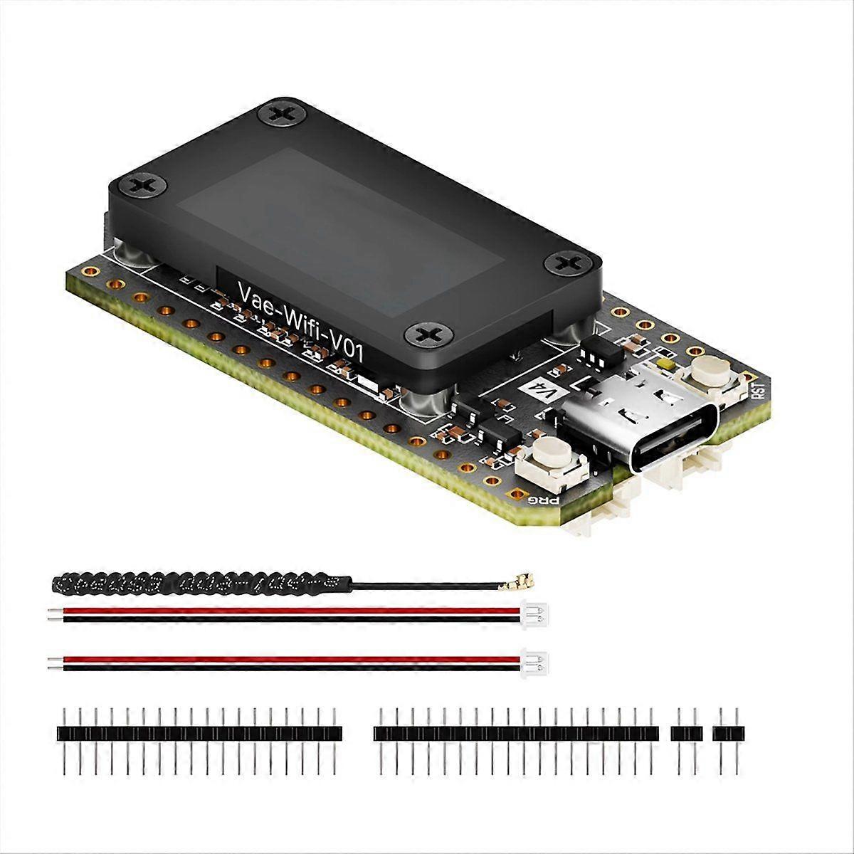 LoRa 32 V4 Meshtastic ESP32 SX1262 0,96 Zoll OLED Solarbetriebenes Dev-Board Mesh-Netzwerk WiFi LoRa BLE