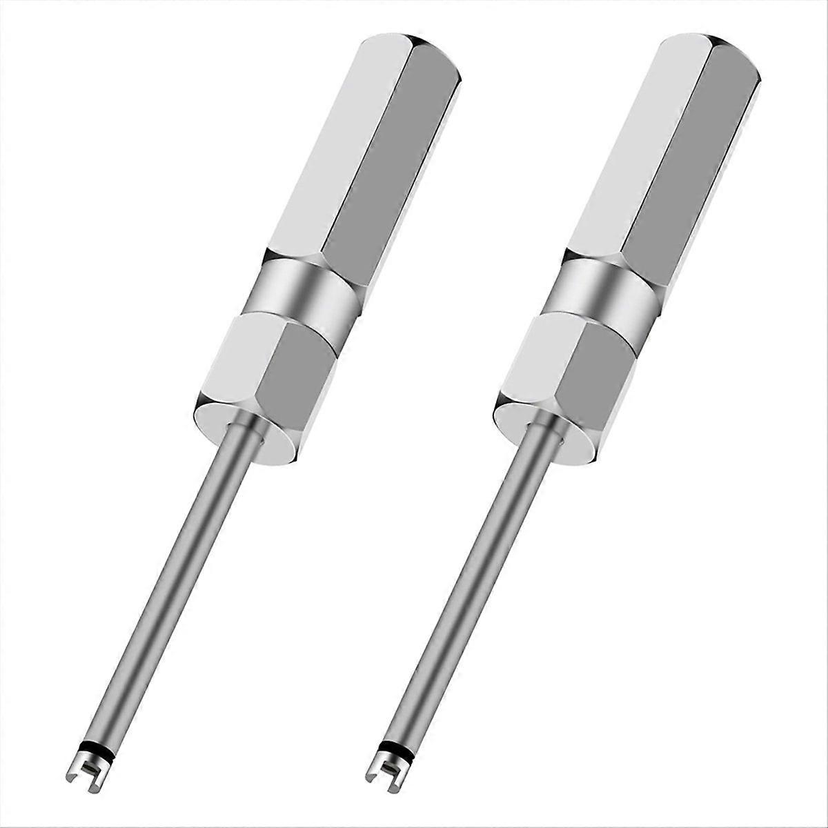 2pcs Valve Core Removal Tool Set, Screwdriver Valve
