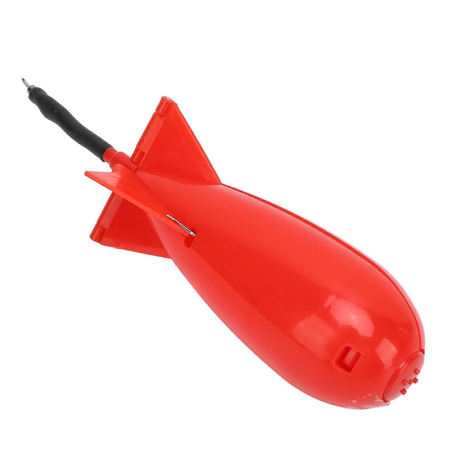 Carp Feeder Float Bait Holder Portable Wear Resistance Float Lure Bait Holder for Nesting Red S 
