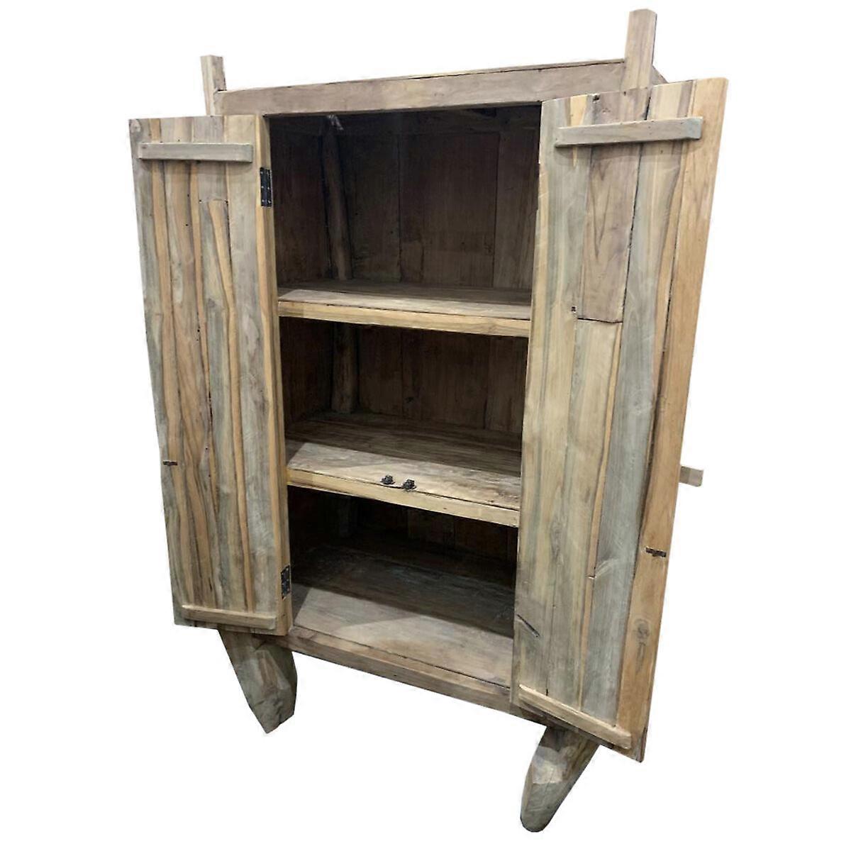 Cupboard Home ESPRIT Natural Teak 95 X 58 X 172 CM