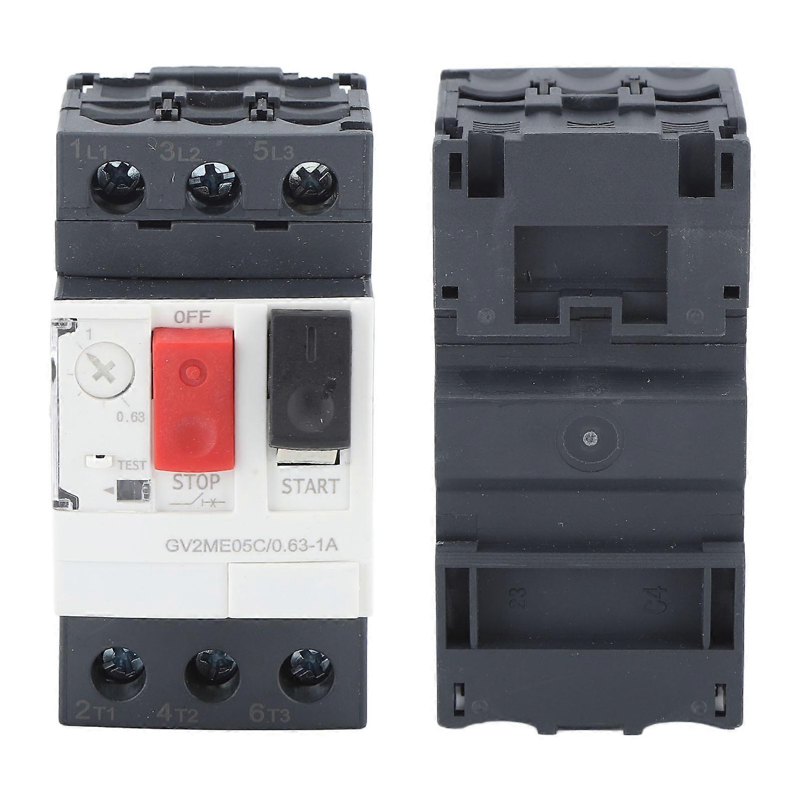 Motor Circuit Breaker Overload Short Circuit Protection Motor Starter Protection Switch AC690V GV2 ME05C 0.63‑1A 