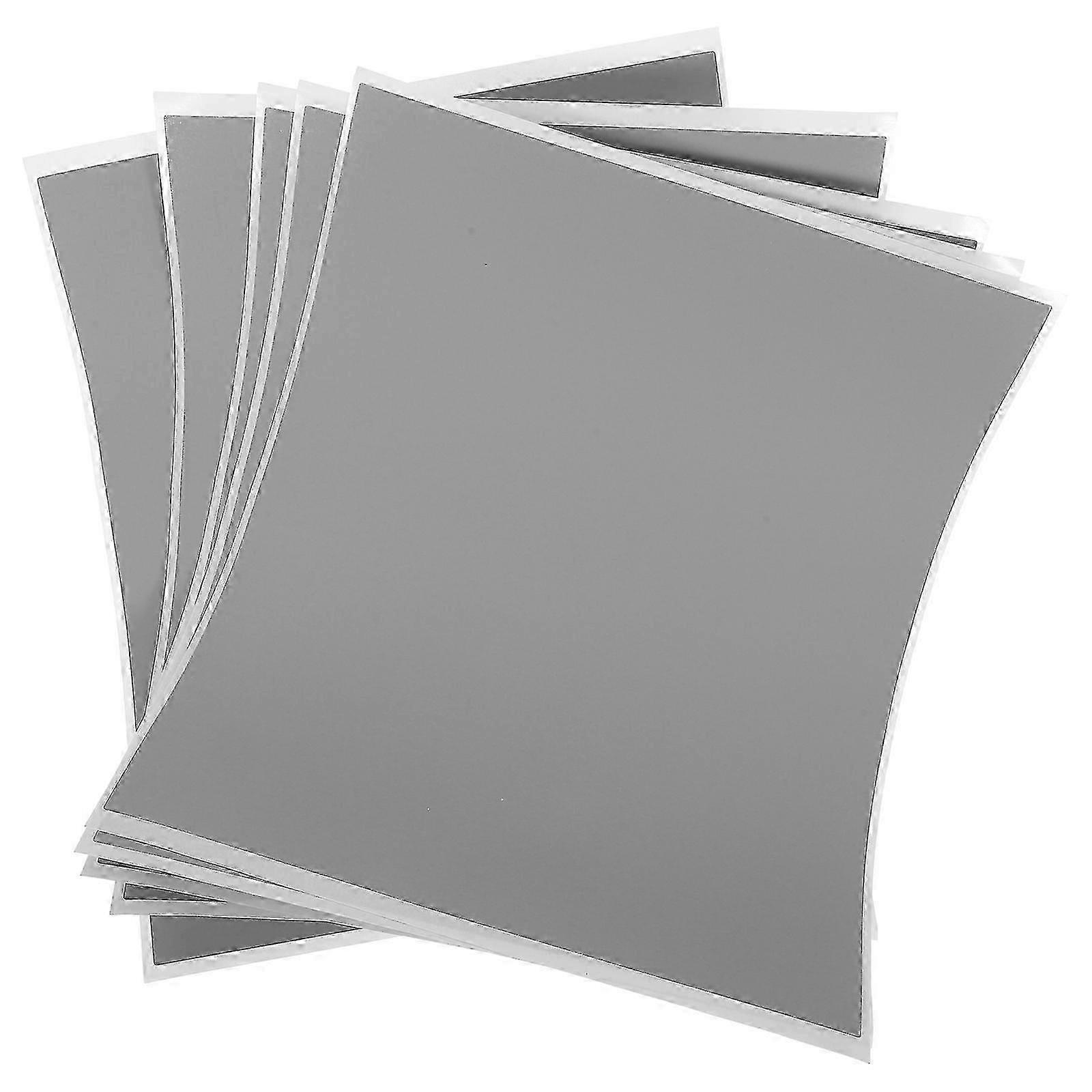 5 Sheets Scratch Off Labels Scratch Off Coating Label Scratch Off Stickers for Scratch Off Card