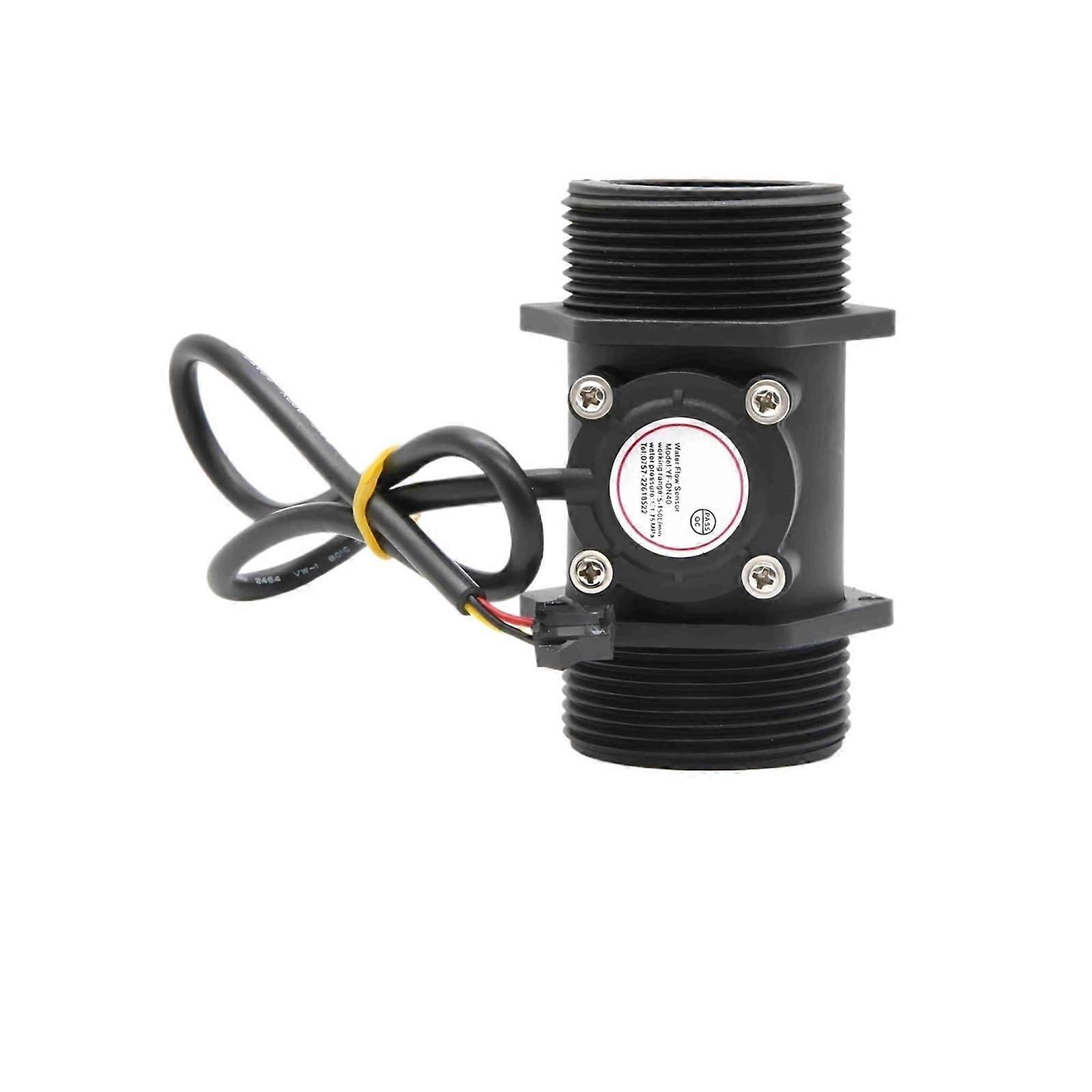 11/2 Inch Plastic Nylon Flowmeter Hall Effect Switch Water Counter For Pool Liquids Flow Sensor