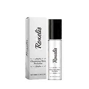 Roxelis Men's Floral Pheromone Fragrance Has A Long-Lasting Scent That Exudes Masculine Charm. It Is A Niche, Portable, Woody Roll-On Perfume