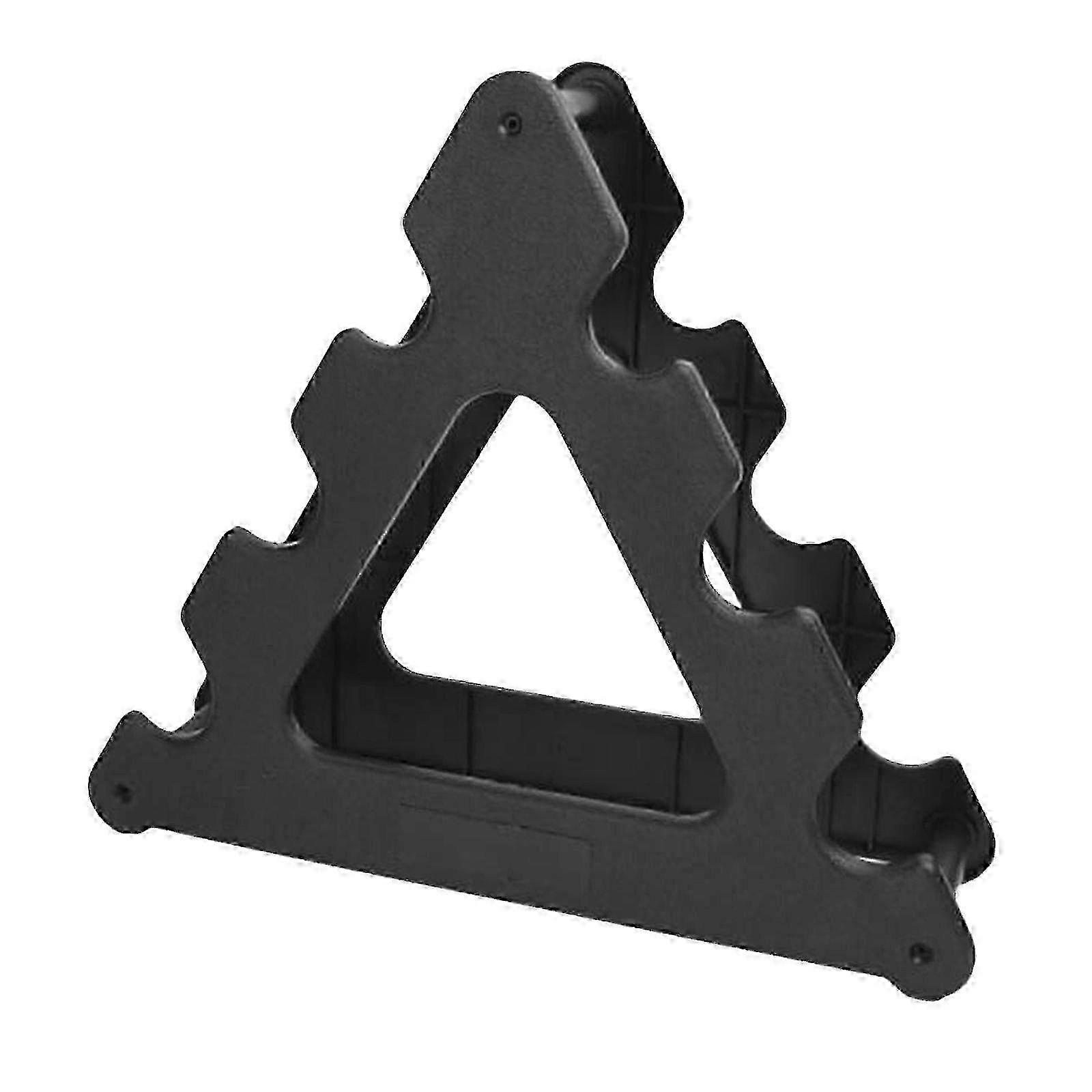 Gym Storage Rack for Vertical Dumbbell Holders with a Weight Stand Bracket