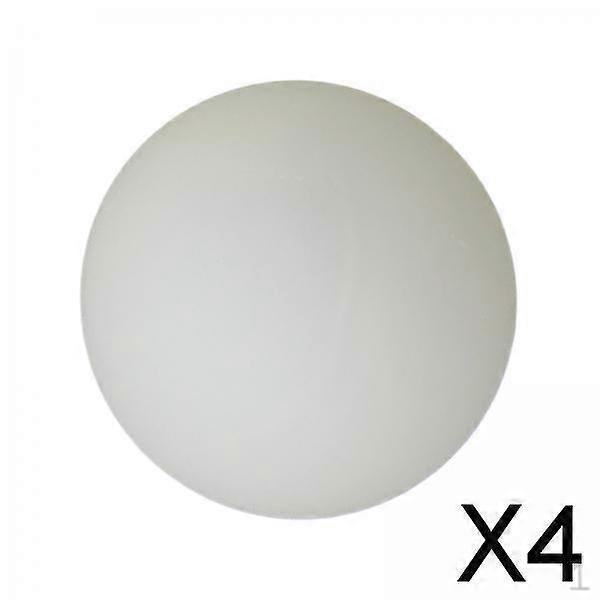 Hockey Ball Bundle for Inline Matches, Neon Yellow, 4 Pack