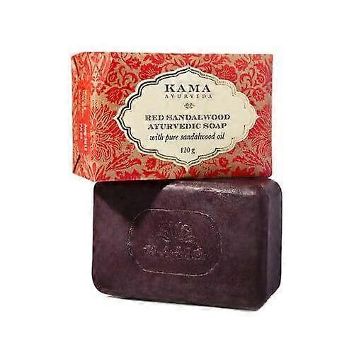 Мыло с маслом Красного сандалового дерева (120 г), Red Sandalwood Ayurvedic Soap, Kama Ayurveda