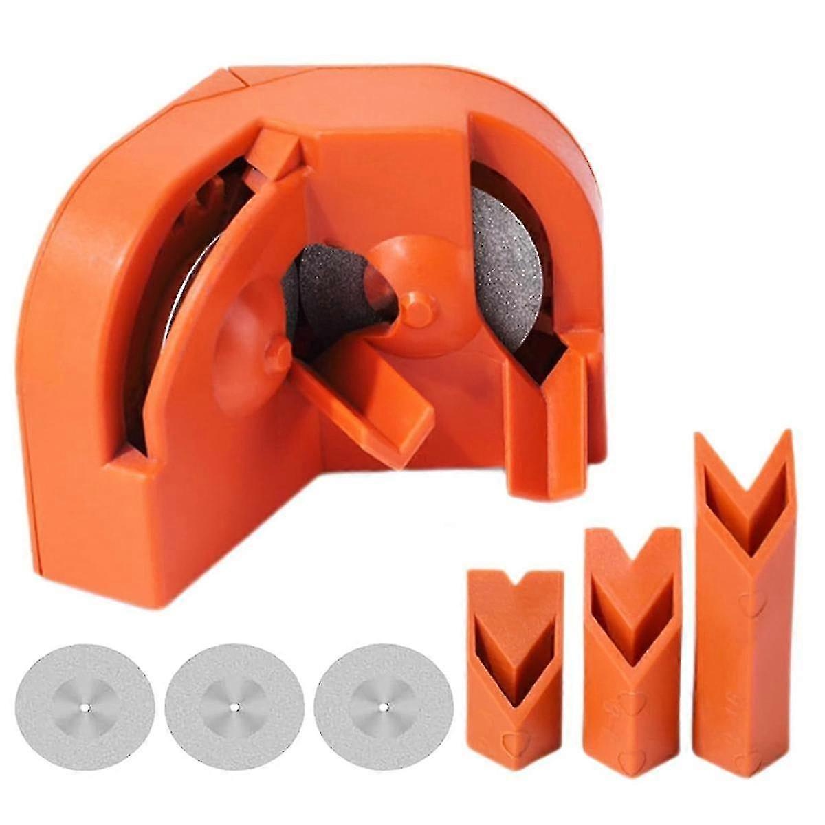 Drill Bit Sharpener Tool for Twist Bits, Carbide, and Knife Edges