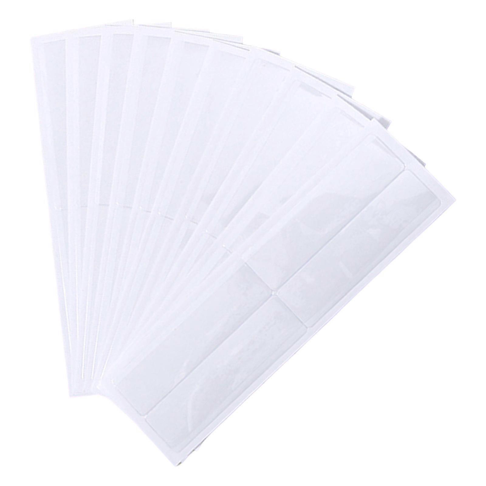 Clear Adhesive Label Pockets With Strong Stick Backing Label Bags For Home And Office Use Sticker Pockets Multicolor