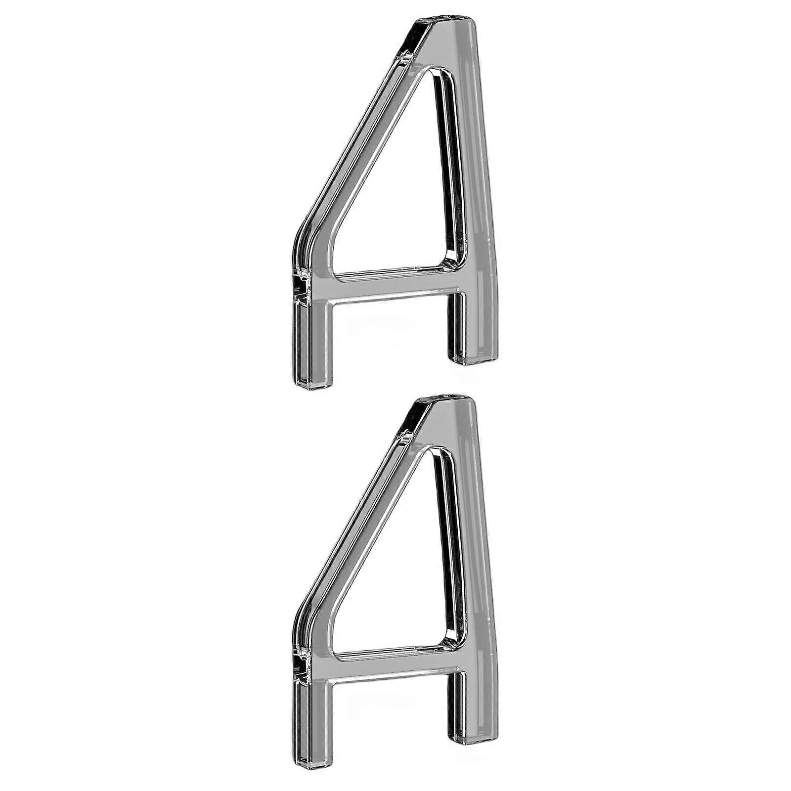 Horizontal Stand Base Holder for Consoles Stand Holder Display Horizontal Stable Acrylic Holder 1set/2pcs Multicolor