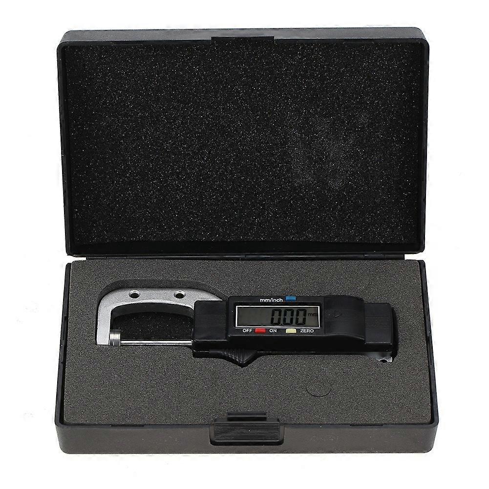 Horizontal Type Electronic Digital Display Caliper Thickness Gauge Measuring Tool 0-25mm