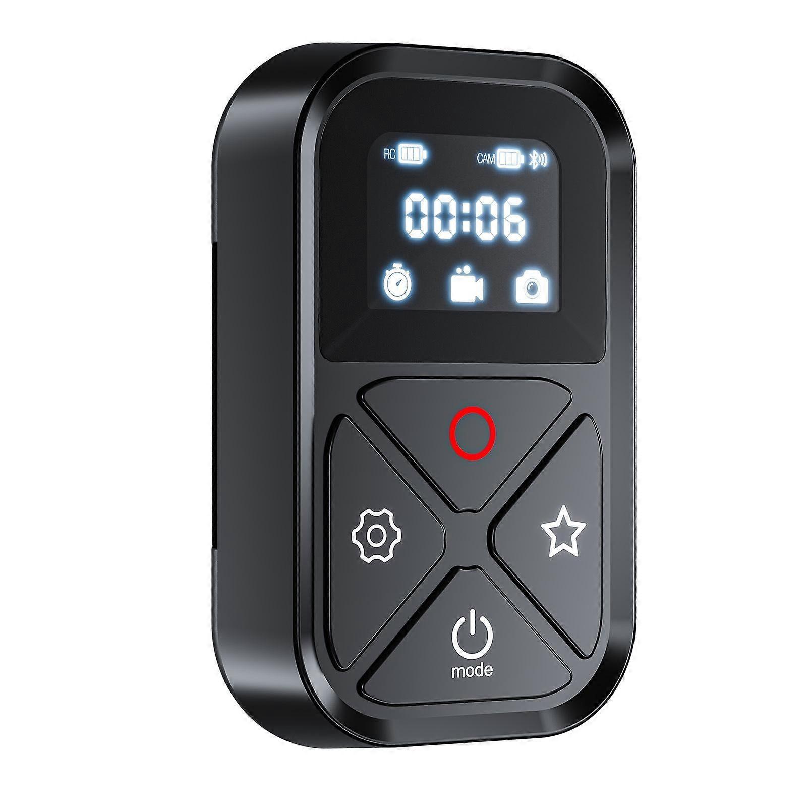 Camera Bluetooth Remote Easy Mode Switching, 80m Control Range for Hero 10/9/8 and Max, Comfortable Wrist Strap