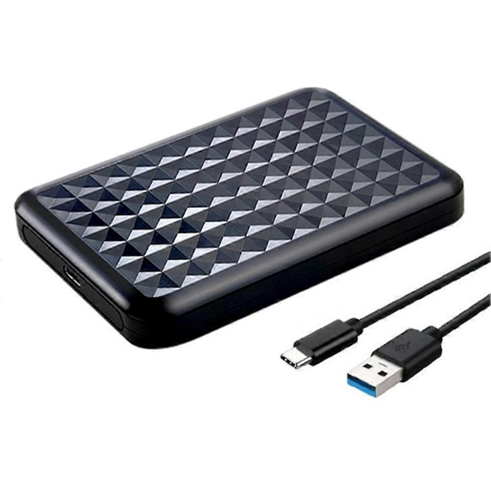 USB3.0 HDD Enclosure 2.5inch Serial Port SATA SSD Hard Drive Case Support 6TB Transparent Mobile External HD Case