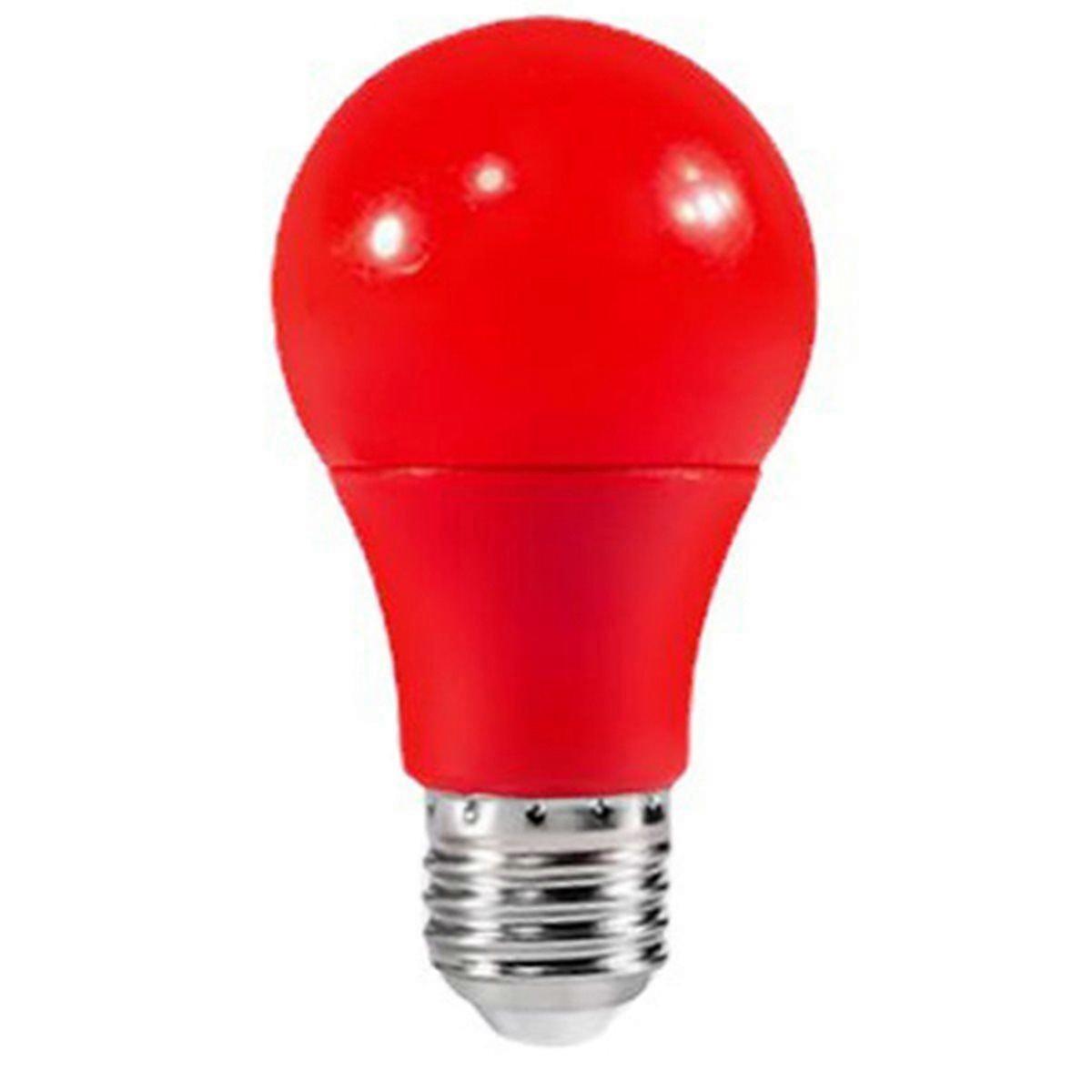 Led Bulb Colorful Light E27 7W Color Light Bulb for Festivals KTV Bars Showcases LED Color Bulb Red