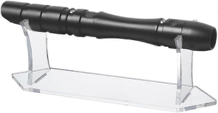 Clear Acrylic Single Display Stand 2.66x9.45x3.13inch Desktop Knife Holder Light Rack for Katana Collectible instruments Perfect for Home Display Reta