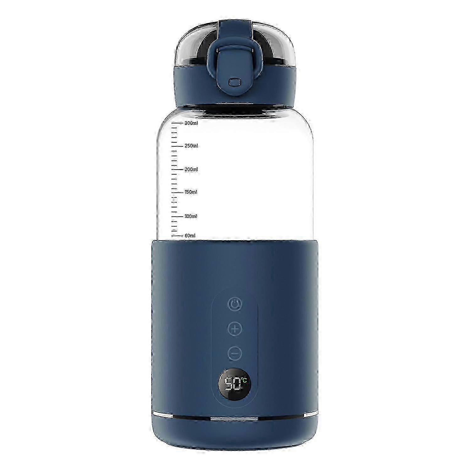 Portable 300ml Baby Formula Warmer with Precise Temperature Control and Built-in Battery