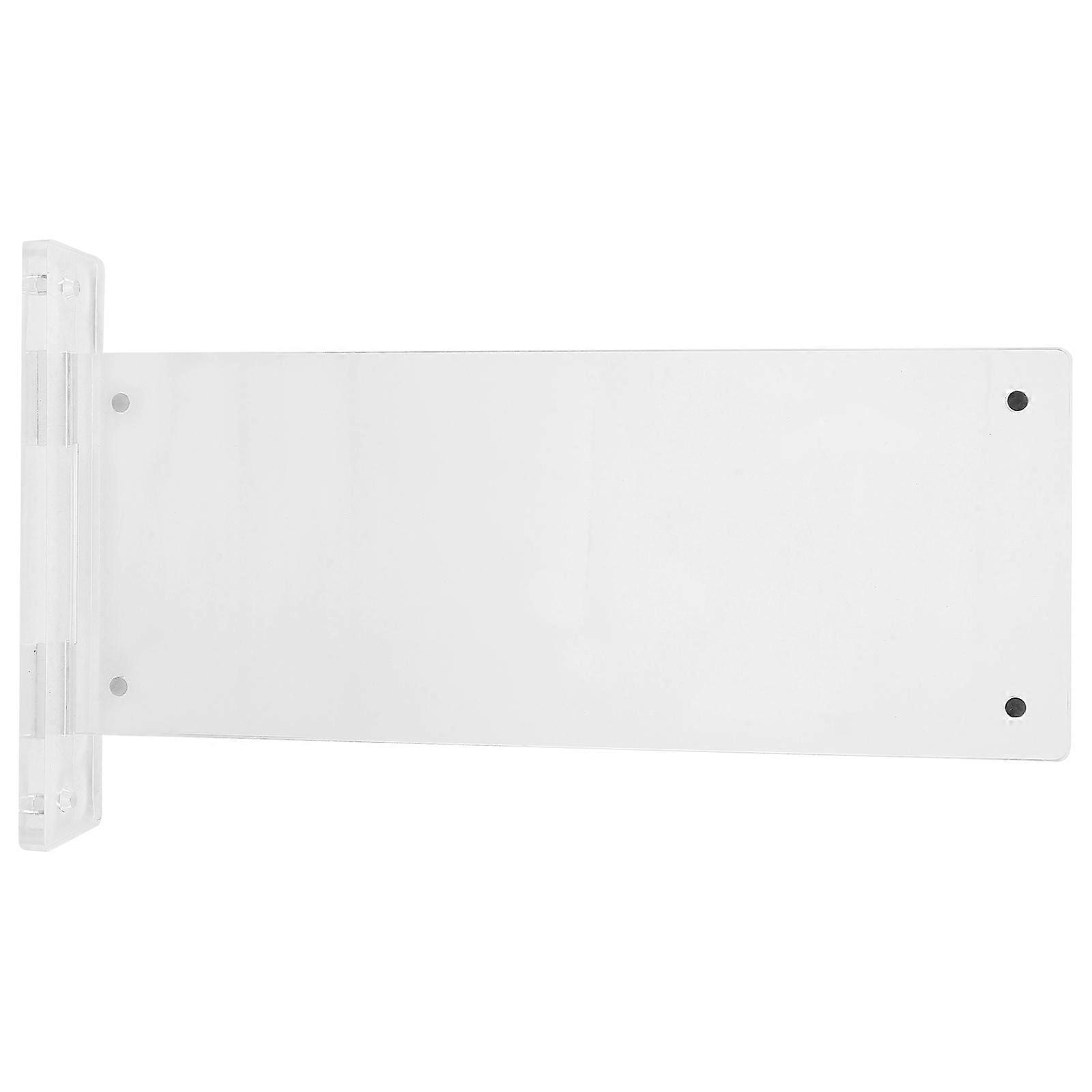 Door Office Sign Sleek Acrylic Sign Office Use Replaceable Function Desk Placable 1Set