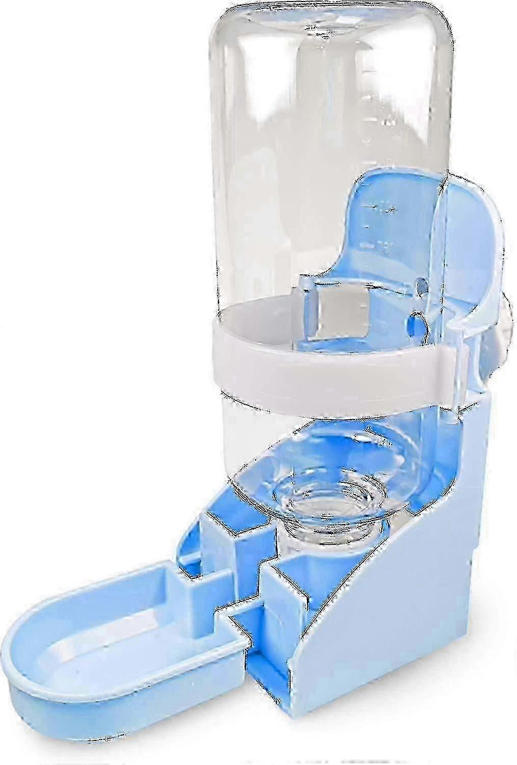 500ml Water Dispenser,automatic Pet Drinking Fountain (blue)