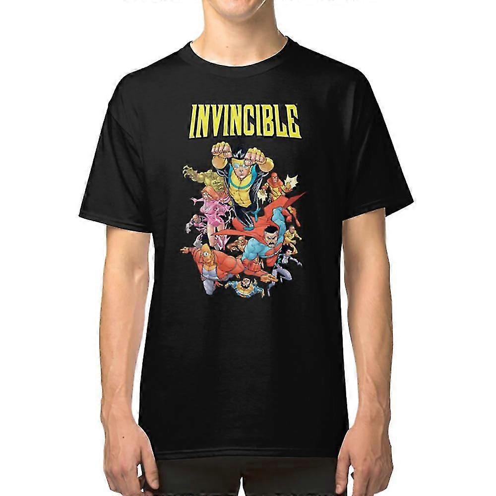 Invincible T-shirt retro wave