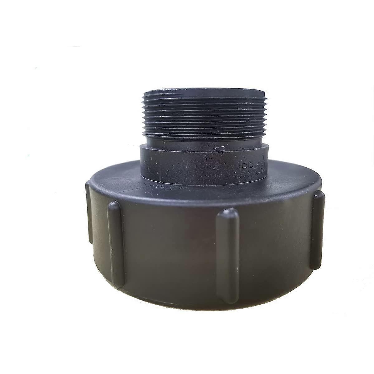 IBC Tank Adapter S100x8 Coarse to 2 Inch Fine Thread, Durable IBC Tote Valve Connector DN80