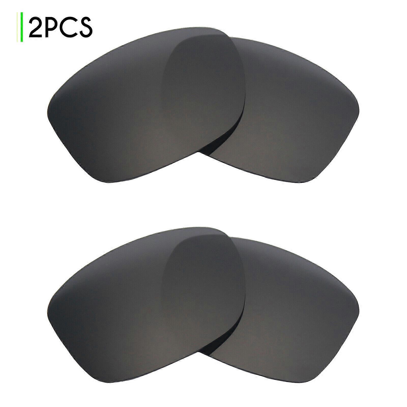 2 Pairs Polarized Replacement Lenses for Oakley Jupiter Squared OO9135 Sunglass