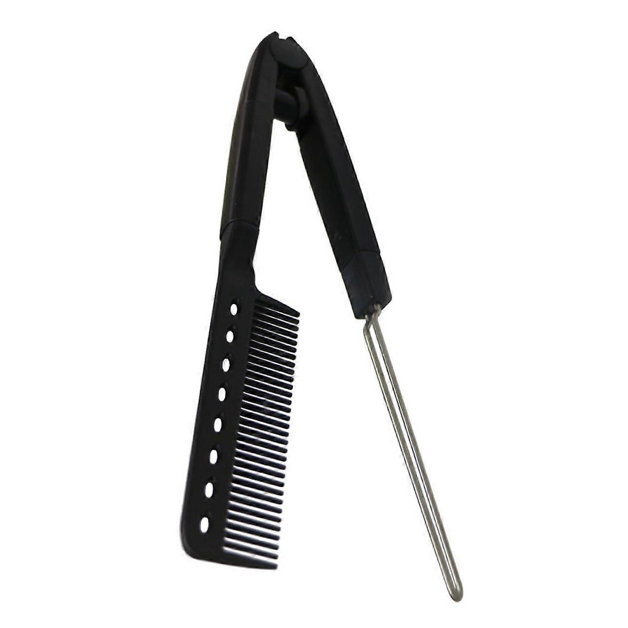 Hair Straightening Comb with Ergonomic Grip and Durable Build for Salon Styling and Smooth Finish