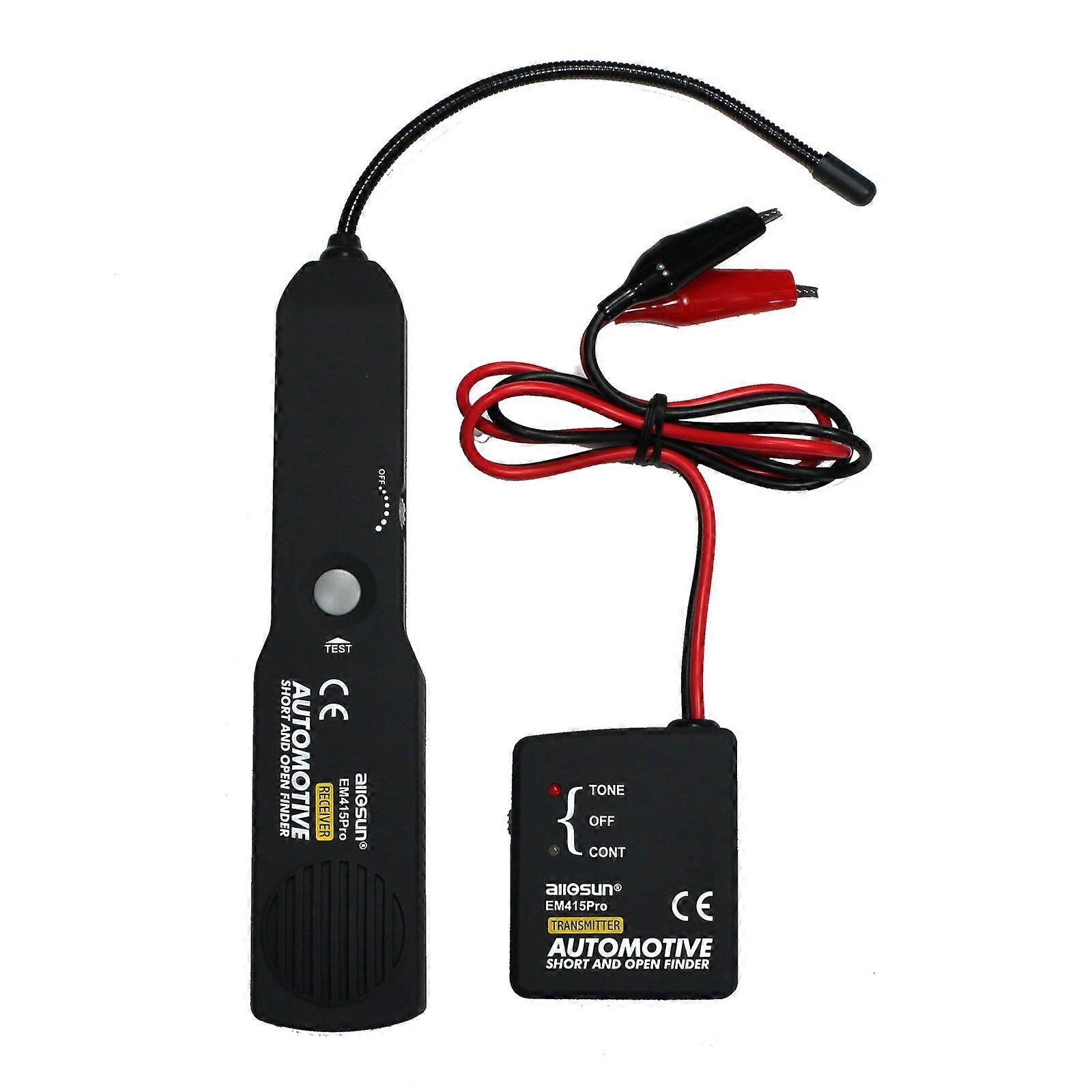 Wire Tracer and Circuit Tester DC 642V with LED Indicators, Flexible Probe for Cars and Trucks