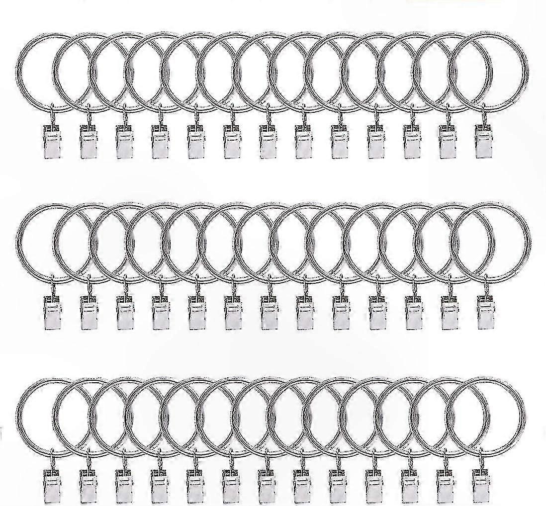 Metal Curtain Clips and Rings for Home Decorative Drapery Hanging Solutions