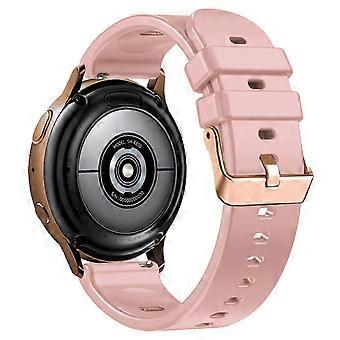 For Huami Amazfit GTR Mini/Bip 3/Bip 3 Pro Silicone Watchband 20mm Solid Color Replacement Watch Str