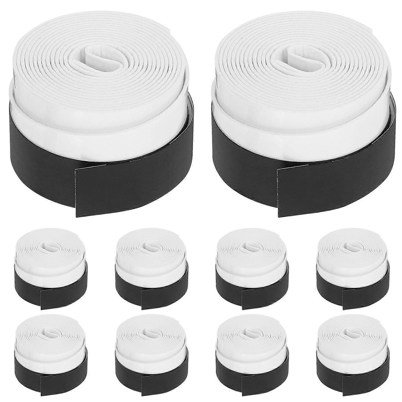 Pickball Overgrip Racket Grip for Sweat Absorption 40Pcs White Material