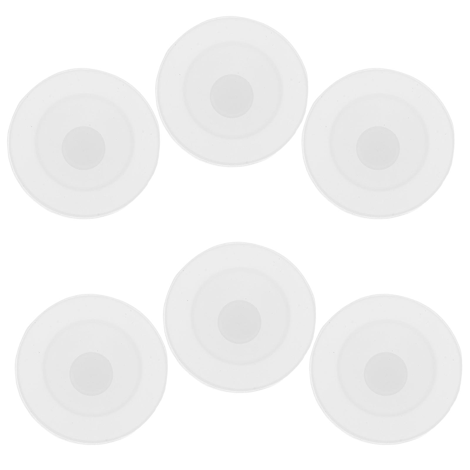 Spill Proof Plug Silicone Lid Accessories for Water Bottles 6Pcs