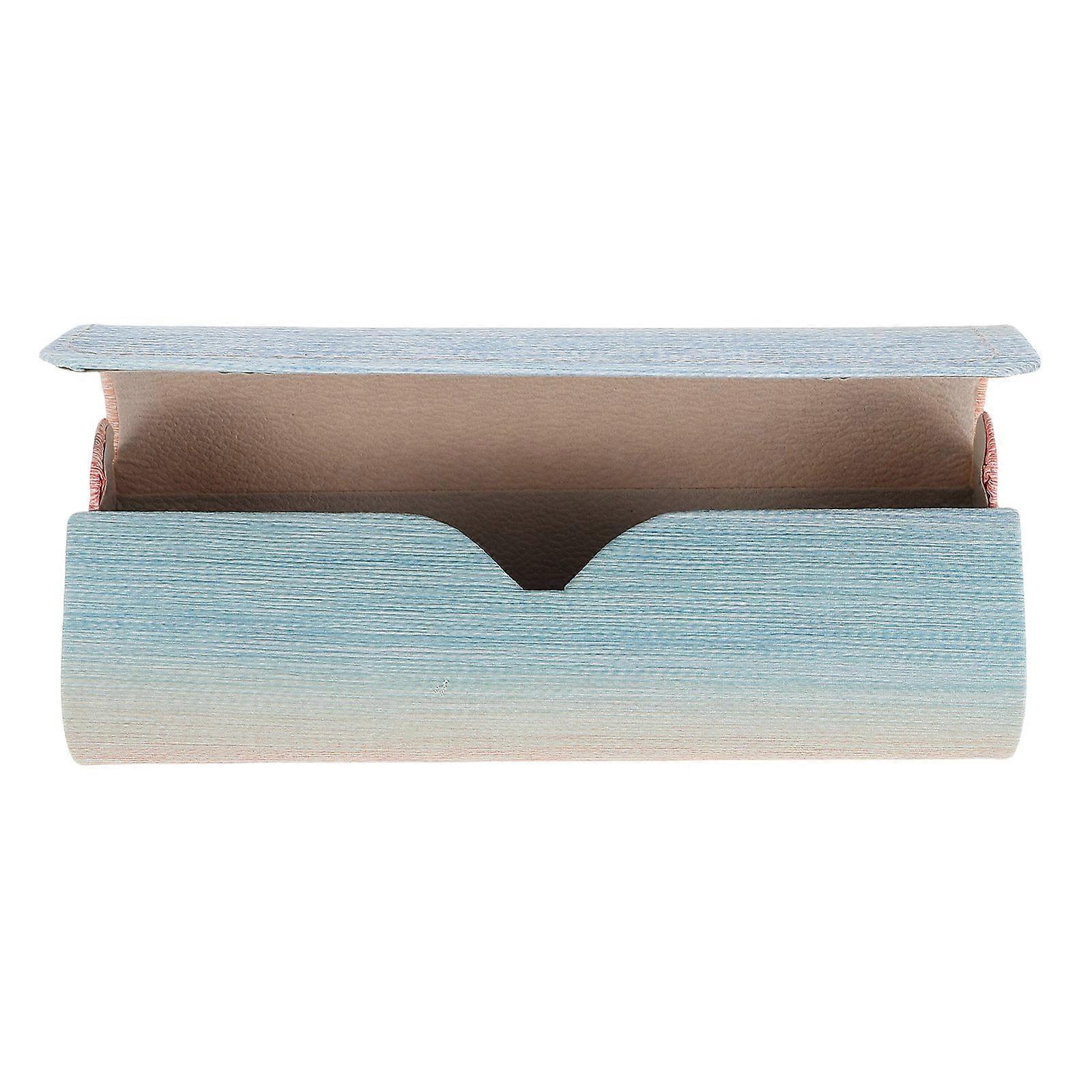Rainbow Gradient Anti Pressure Eyeglasses Case for Eyeglasses Holder