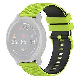 Per Garmin Venu2 Plus / Vivoactive 3 / Vivomove Sport cinturino in silicone cinturino di ricambio 20mm