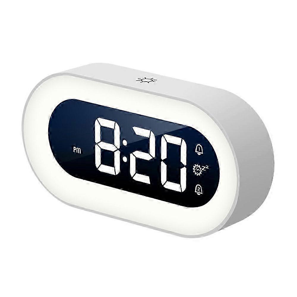 2025 LED alarm clock student bedside luminous electronic clock indoor desk clock