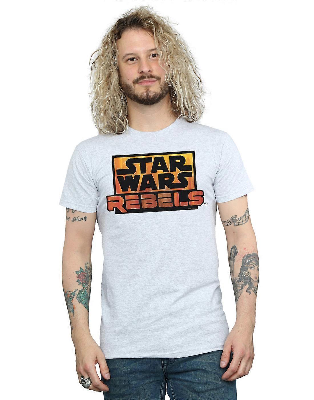 Star Wars Men's Rebels Logo T-Shirt