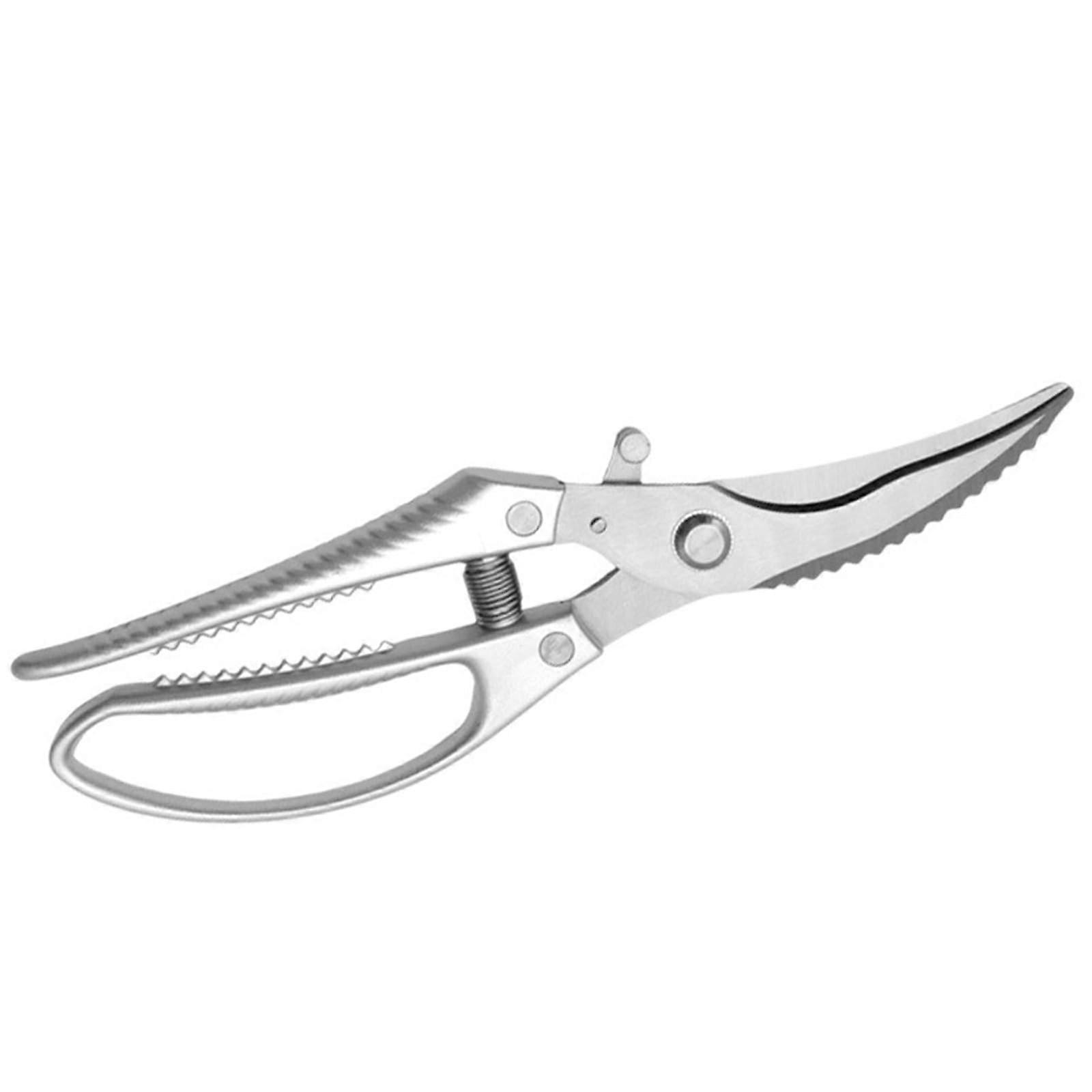 Kitchen Shears Stainless Steel Poultry Scissors with Ergonomic Grip, Spring Assisted for Bones