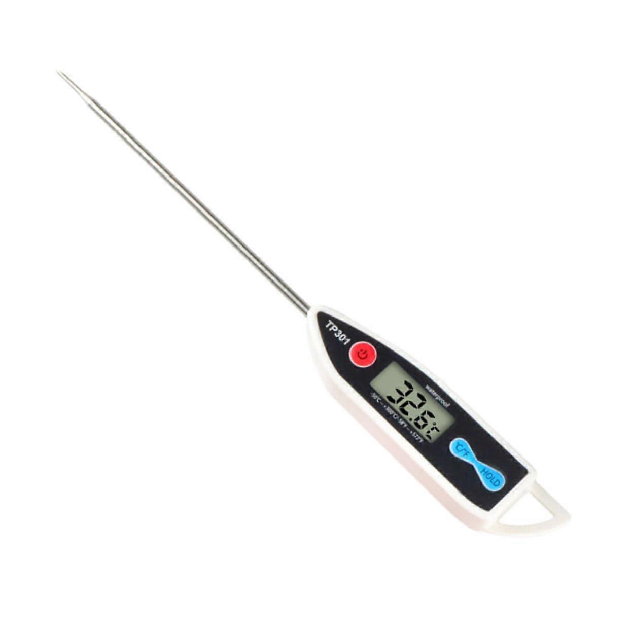Digital Meat Thermometer Waterproof Fast Accurate Instant Read for BBQ Kitchen and Baking
